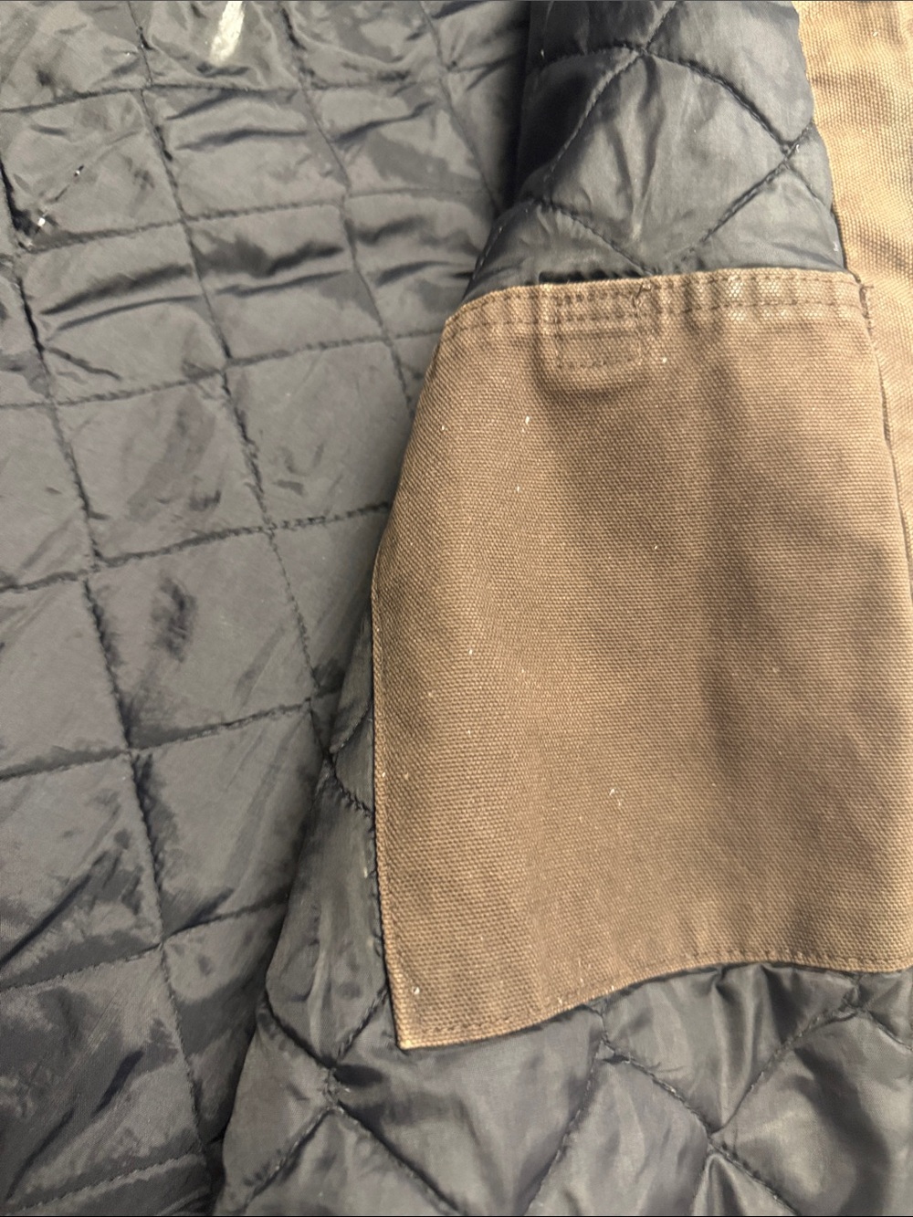 Vintage Carhartt waxed cotton work jacket L - Picture 10 of 13